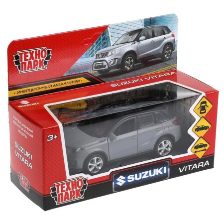 Metal machine Suzuki Vitara S 2015, 12 cm, door, trunk, inertia, color is matte-4