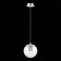STL LUCE Sus. SL1056.103.01. Noor. 1x60 W, E27, 20x20x160 cm, chromium color