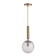 Bayerlux lamp "Javier" E14 40W gold-gilded 15x15x35-185 cm