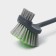 Brush for dishes of the share "Green Day", double, 5.5 × 7.5 × 28.5 cm