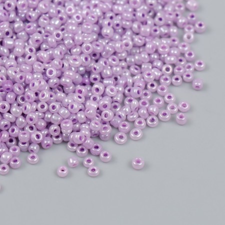 Бисер стекло 12/0 "Глициния" перламутр 450 гр