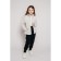 Sweatshirt for a boy Let’s GO, height 134 cm, color light gray