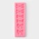 Mold Dolyana "six bows", silicone, 15 × 4.5 cm, color mix