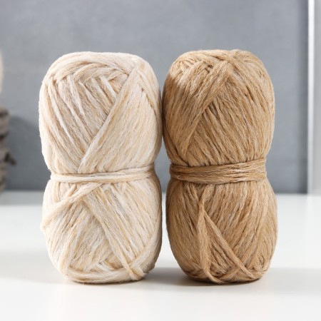 Knitting Set "Nominal Support" 100% polypropylene 322m/70g 2 pcs (Assorted light) mix-1