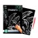 Engraving "dolphins" with a metallic effect "silver" A4