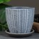 Flower Pot "Metro" Gray Beton, 0.7 liters