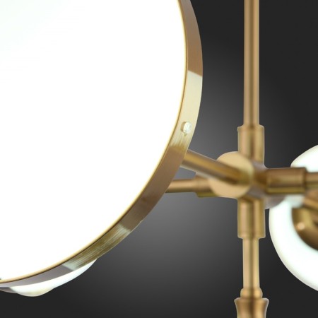 Suspension lamp ST LUCE. SL1157.303.05. Arbe. 5x40 W, E14, 105x63x55 cm, bronze color-16