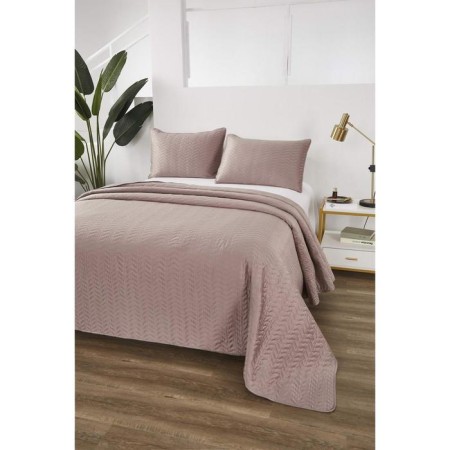 A set with a veil "Savannah", size 230x250 cm, 50x70 cm - 2 pcs, color of coffee-1