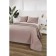 A set with a veil "Savannah", size 230x250 cm, 50x70 cm - 2 pcs, color of coffee