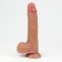 Vibrator Oka-Khpoki, realist, rotation, 10 modes, heating 39 ° C, PDU, 22 x 4.2 cm, bodily