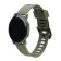 Men's washing watches, silicone strap, khaki