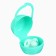 A container for storing and sterilizing children's nipples and dummy, green color