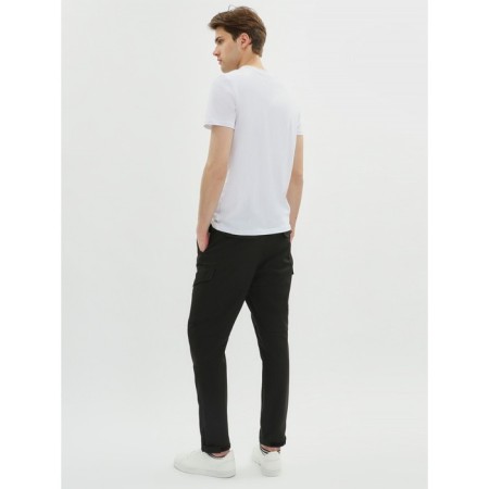 Sports male trousers, size 56, black color-5