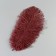 Feather of ostrich 15-20 cm, brown