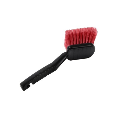 Wheel washing brush, soft pile 24 cm, red-3