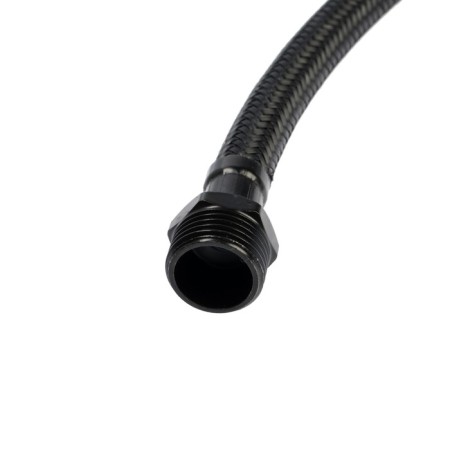 Flexible watering for water zein English, nylon, 1/2 ", tuzur nut, 40 cm, with a key, black-4