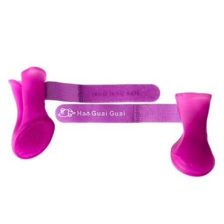 Rubber boots "All-terrain vehicle", set of 4 pcs., R-r S (sole 4 x 3 cm), purple-1