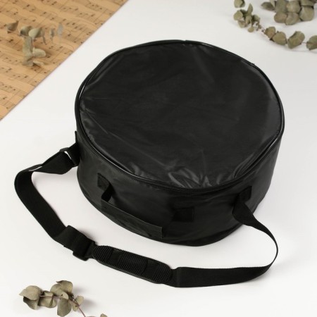 Musical instrument glucophone, black, 13 petals, 30 cm-1