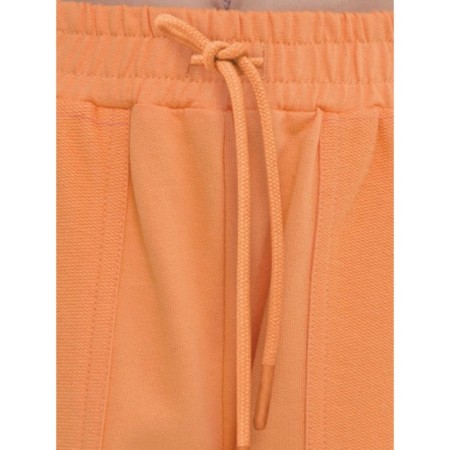 Shorts for girls, height 128 cm, orange color-1