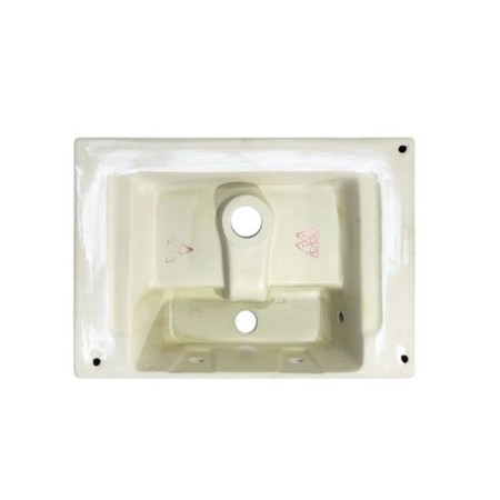 Comforty 7657D pad, rectangular, white color, 50 cm-4