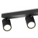 Stitch Mantra Sal, GU10, 4x10W, 650x75x128 mm, matte black color