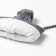 Children's hat minku, size 44-46, color gray color