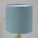 Aurelia table lamp E14 40W Blue 15x15x29 cm