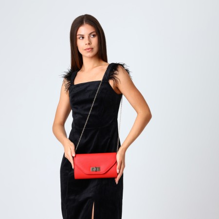 Female bag on the valve, the color is red-5