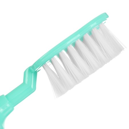 A set of combing a rattle "Panda", 2 items: comb with teeth + brush-3