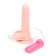 Vibrator Oka-Khpoki, Realist, 16 x 3 cm, rotation, on suction cup, with PU, bodily