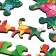 New Year's puzzle Figure "New Year! Congratulations from the hare "