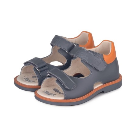 Baby sandals, size 29, gray color