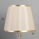 Table lamp "Sentence" 1x40W E27+ LED backlight 3W gold 25x25x45cm