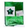 Foil ball 18 "Star", green color