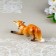 Souvenir "Fox - Spitter", 14 × 5 × 5 cm, mix, porcelain