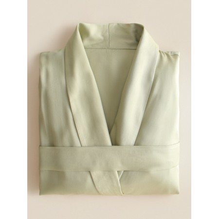 Women's robe SL Home p. S, green-8