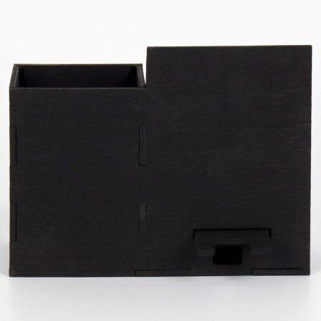 Organizer for the office with a stand under the phone "Is there any?" pigeon-5