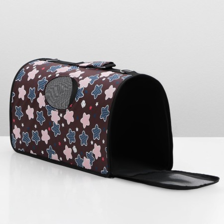 Animal bar bag "Star", size L, 53 x 21 x 29 cm, burgundy-3