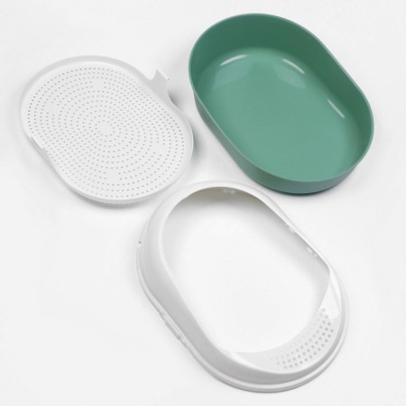 Cat toilet tray with COSMO mesh (gray)-6