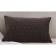 Pillowcase "Pearls", size 30x50 cm, color of coffee