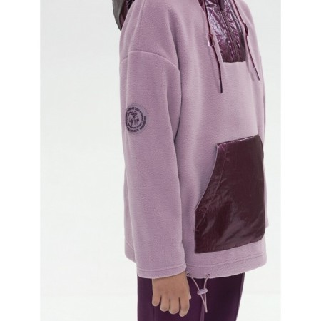 Jacket for girls, height 158 ​​cm, lilac color-4