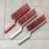 Brush-clutch plastic shares, working part 18 cm, 31 × 3.5 cm