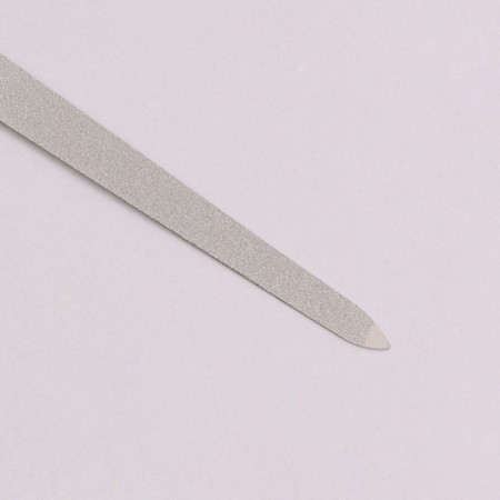 Metal-trimmer for nails, 19 cm, with a protective cap, black color-2