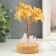 Acrylic souvenir, metal, tree Light "Tree of Good luck" under citrins