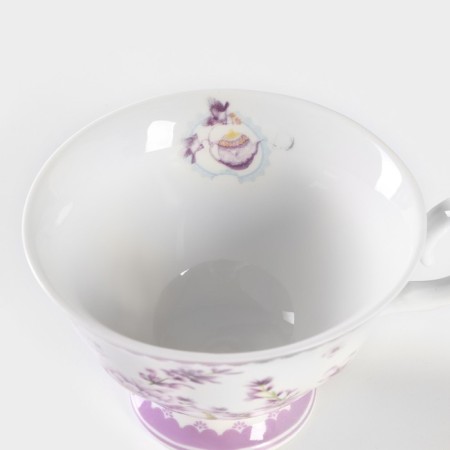 Tea couple ceramic "Provence", 2 items: a cup 230 ml, a saucer d = 15 cm-3