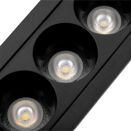 Introduced lamp, artin, rectangular 148x45x555mm LED 10W 800LM 4200K Al Black 599-4