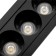 Introduced lamp, artin, rectangular 148x45x555mm LED 10W 800LM 4200K Al Black 599