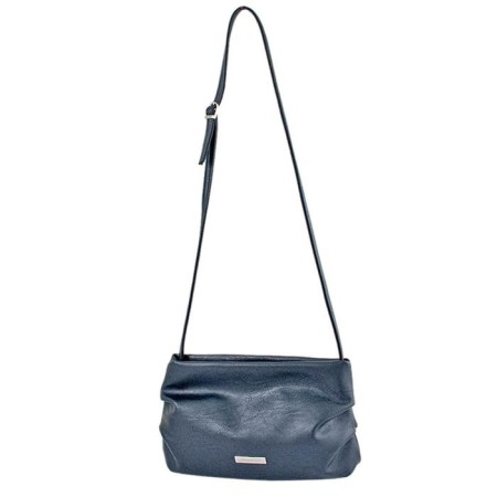 Cross-Bodi bag, lightning department, external pocket, blue color
