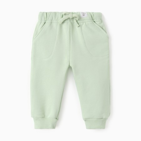 Pants for the baby Minaku: Basic Line Baby, Sage Color, Height 68-74