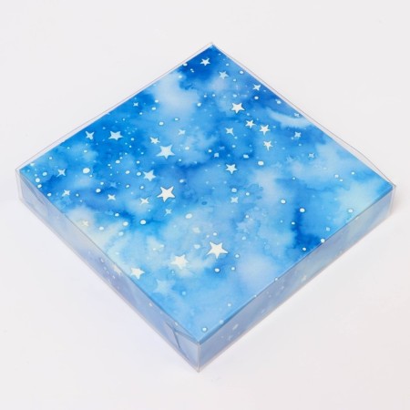 Confectionery packaging with PVC "Miracles Time", 16 x 16 x 3 cm-3